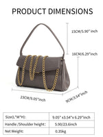 Load image into Gallery viewer, Chain Shoulder Bag Hobo Commute Women N6C032