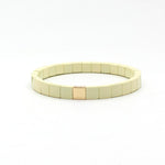 Load image into Gallery viewer, Bohemian Tile Bracelet Steel Enameled Plated S5P144

