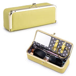 Load image into Gallery viewer, Genuine Leather Sunglasses Case Cosmetic Jewelry N6G098