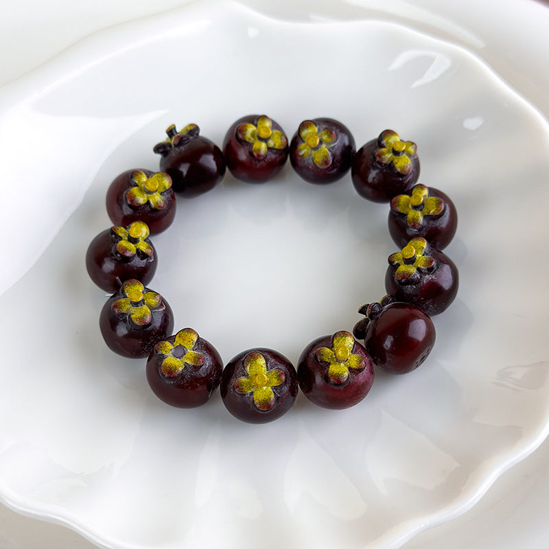 Fun Fruit Elastic Bracelet Cute Dopamine Summer N6H105