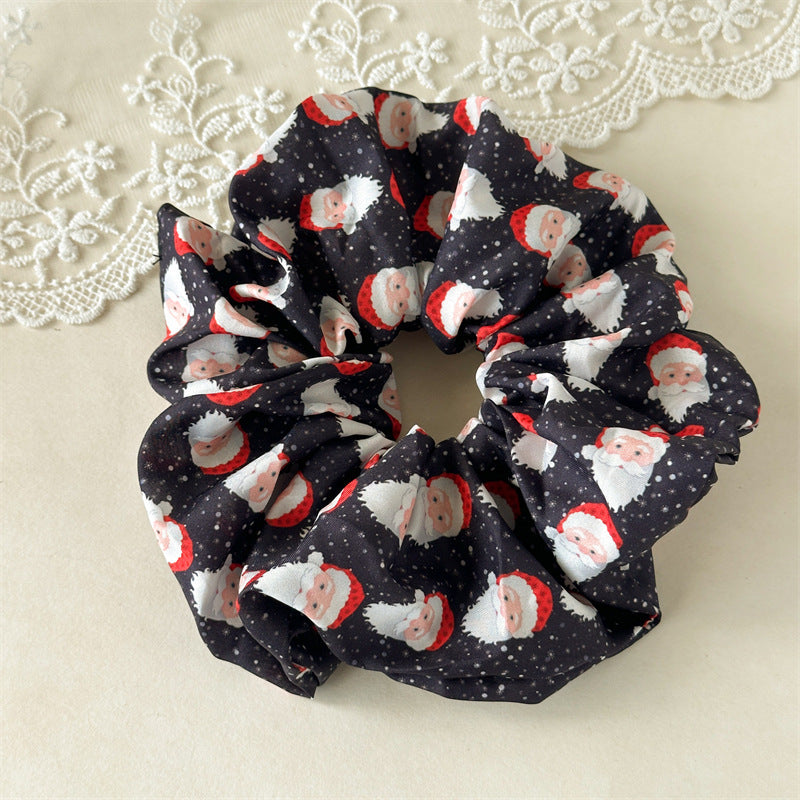 Womens Christmas Large Scrunchie N6K007