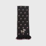 Load image into Gallery viewer, Cartoon Deer Jacquard Wool Blend Knit Scarf Women N6H221