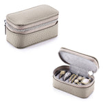 Load image into Gallery viewer, Portable Travel Leather Jewelry Case Women N6D025