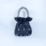 Load image into Gallery viewer, Hand Beaded Acrylic Bucket Bag Drawstring Closure S5P407