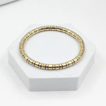 Load image into Gallery viewer, Tube Bead Chain Alloy Vitreous Enamel Rainbow S5P267