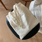 Load image into Gallery viewer, Vintage Lace Embroidered Canvas Shoulder Bag N6F173