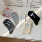 Load image into Gallery viewer, Bow Heart Mid-Calf Socks Women N6C153