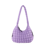 Load image into Gallery viewer, Puffer Tote Bag Capacity Mult Pocket Shoulder Bag S5P713