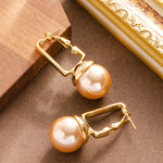 Load image into Gallery viewer, High-Luster Pearl Stud Earrings Women N6H206