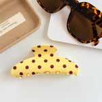 Load image into Gallery viewer, Polka Dot Large Claw Clip Retro Pastel Hair Claw N6F064