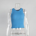 Load image into Gallery viewer, Rib Knit Tank Top Women N6C237