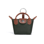 Load image into Gallery viewer, Mini Patchwork Nylon Dumpling Bag Keychain Coin Purse N6F113