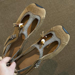 Load image into Gallery viewer, Color-Block Loafer Sandal Women Hidden Heel Summer N6G239