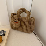 Load image into Gallery viewer, Women's Woven Cotton-Feel Shoulder Phone Bag N6J172