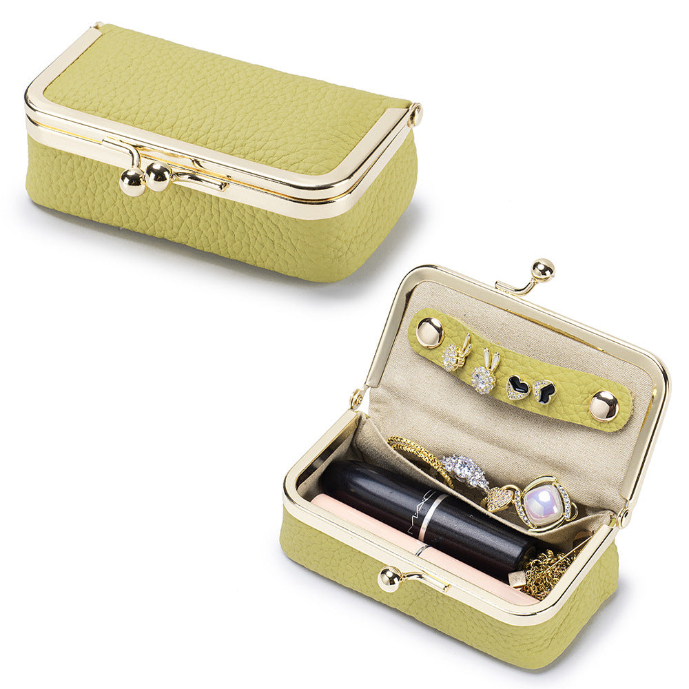 Creative Leather Jewelry Pouch Women N6D023