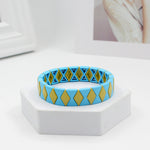 Load image into Gallery viewer, Geometric Diamond Bead DIY Chain Alloy Enamel  S5P260