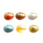 Load image into Gallery viewer, Vintage Candy Resin Oval Geometric Ring Women N6H095