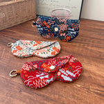 Load image into Gallery viewer, Vintage Floral Embroidery Cotton Love Glasses Case N6F133