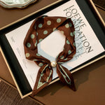 Load image into Gallery viewer, Long Scarf Pearl Magnetic Clasp Versatile Women N6H110