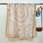 Load image into Gallery viewer, Geometric Circle Print Scarf  M5A214