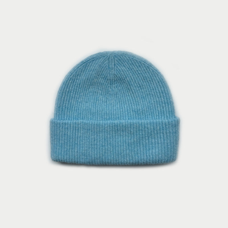 Womens Wool Blend Seamless Knit Beanie N6K282