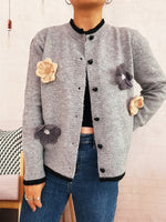 Load image into Gallery viewer, Cable Notch Sweater Mid Weight N5A208
