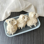 Load image into Gallery viewer, Handmade Felt Sheep Keychain Bag Charm Pendant N6G004