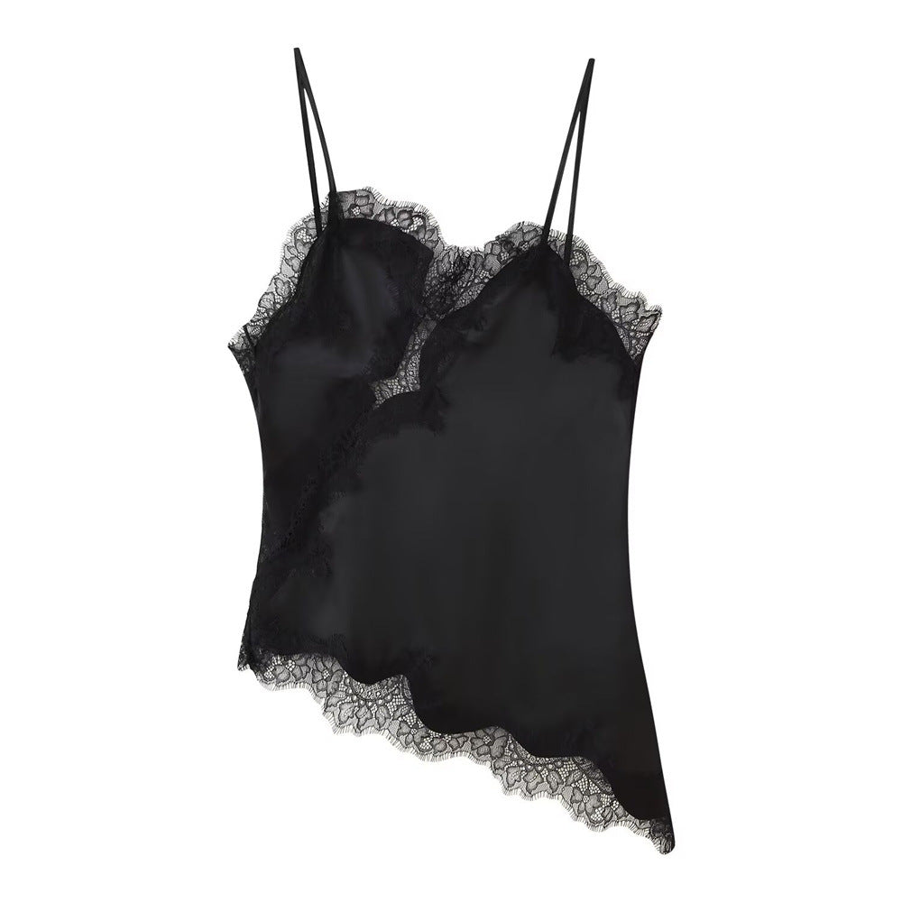Lace Trim Camisole Top Women Multiple Colors N5A411