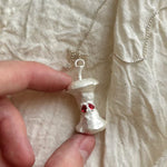Load image into Gallery viewer, 3D Small Apple Core Pendant Collarbone Chain Women S5P955