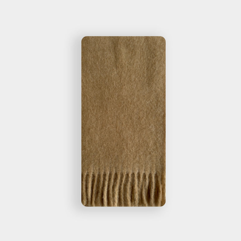 Luxury Blend Fringe Scarf  M5A139
