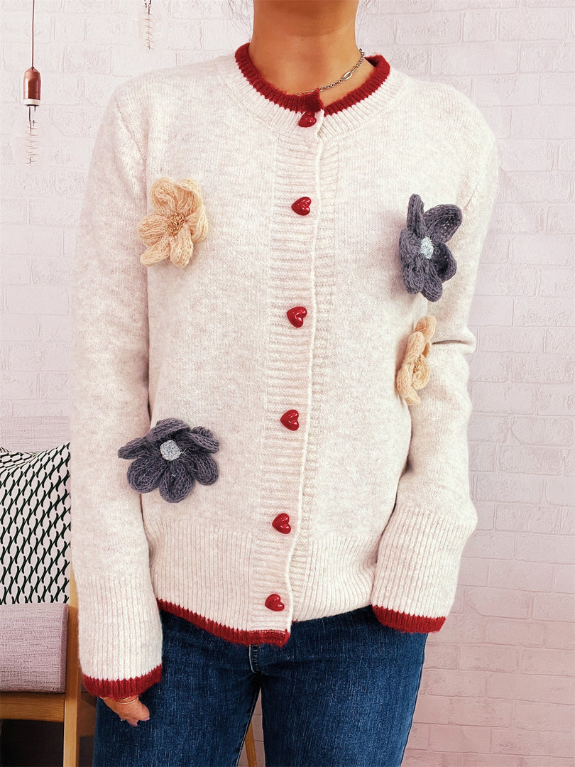 Cable Notch Sweater Mid Weight N5A208