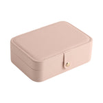 Load image into Gallery viewer, Leather Flip Top Jewelry Organizer Multi Compartment  S5P395
