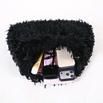 Load image into Gallery viewer, Women's Plush Feather Cloud Clutch Bag N6J119