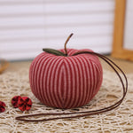 Load image into Gallery viewer, Vintage Stuffed Fabric Apple Decor N6K293