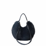 Load image into Gallery viewer, Women's Plush Crescent Shoulder Bag N6J117