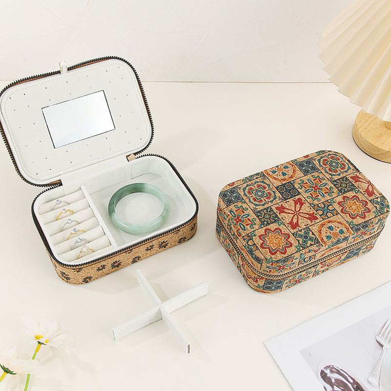 Large Multi-Function Jewelry Box with Velvet Lining N6E094