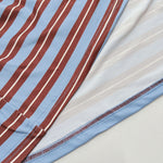 Load image into Gallery viewer, V Neck Contrast Striped Long Sleeve T-Shirt N6A128