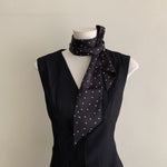 Load image into Gallery viewer, Simple French Thin Stripe Scarf Women Versatile M5A338