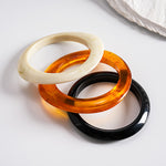 Load image into Gallery viewer, Vintage Resin Ombré Geometric Bangle Set 3-Piece N6H073