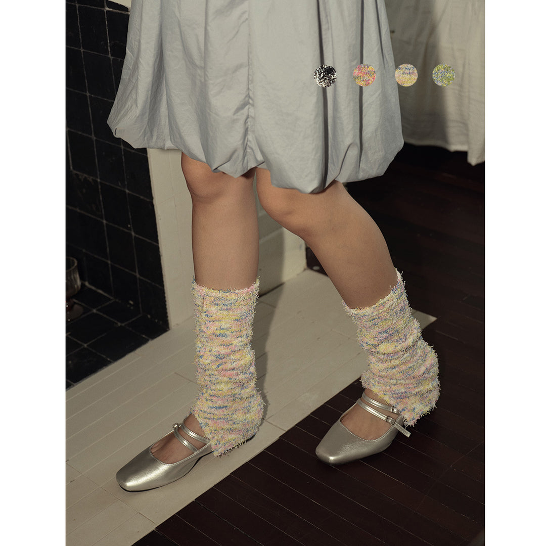 Ombre Dye Knit Leg Warmers  M5A119