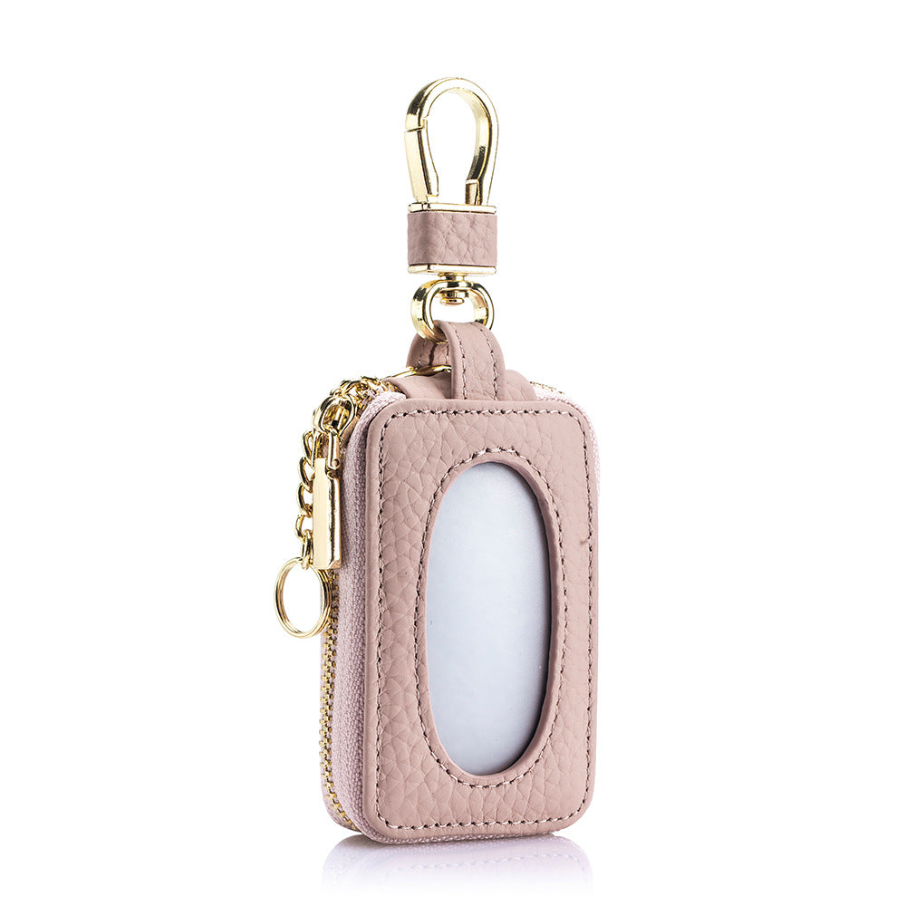 Genuine Leather Universal Car Key Fob Case N6E066