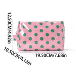 Load image into Gallery viewer, Unisex Waterproof Polka Dot PVC Cosmetic Bag N6J240