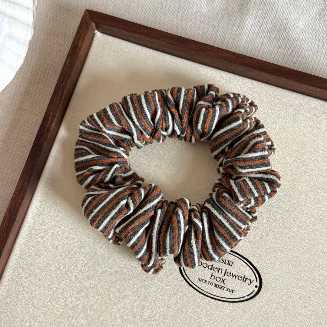 Womens Leopard Print Fabric Scrunchie N6K030