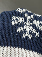 Load image into Gallery viewer, Christmas Tree Pullover Round Neck Colorblock Sweater N6H267