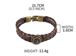Load image into Gallery viewer, Multi Layer Braided Leather Bracelet S5P604