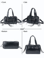 Load image into Gallery viewer, Rivet Motorcycle Tote Bag Women N6C041