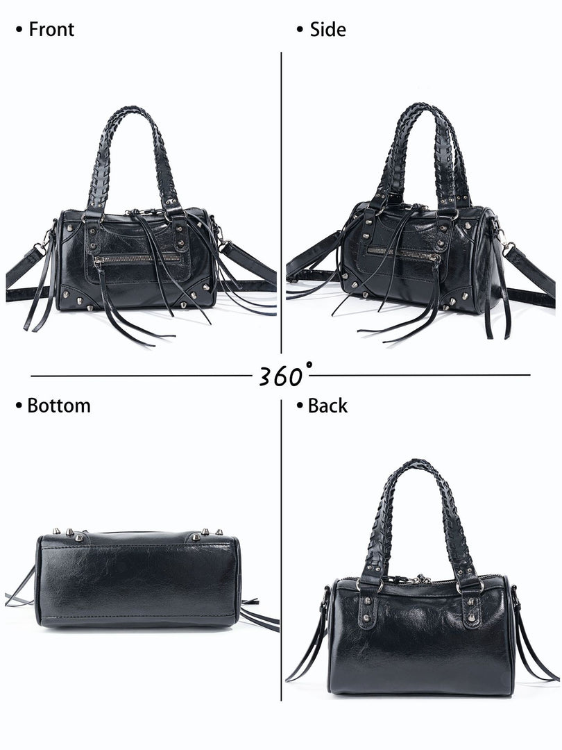 Rivet Motorcycle Tote Bag Women N6C041
