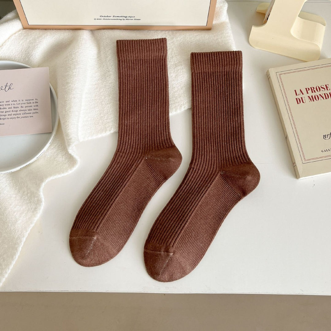 Thermal Wool Blend Mid-Calf Socks Multi Color M5A020