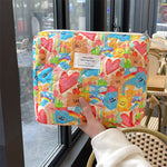 Load image into Gallery viewer, Floral Print Cotton Organizer Polyester Lining S5P326