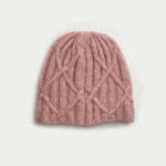 Load image into Gallery viewer, Women's Wool Blend Cable Knit Beanie N6J107